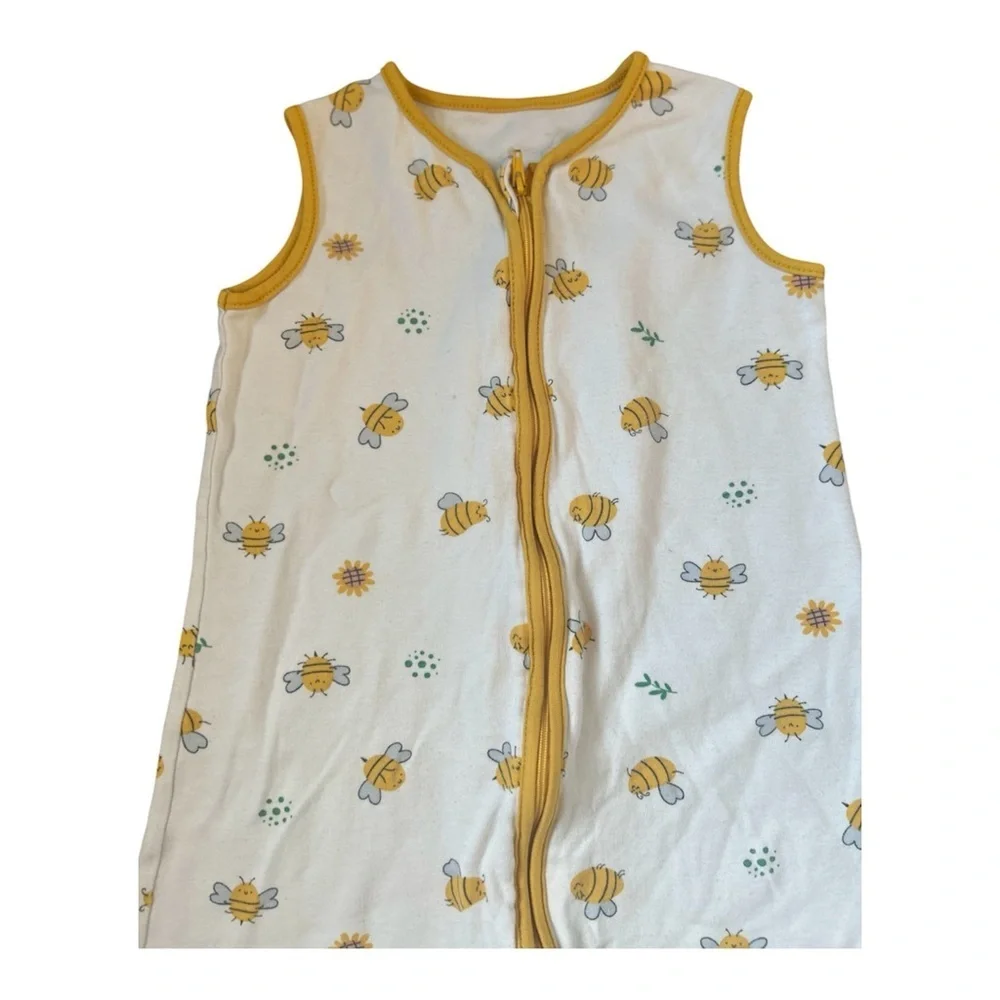 DaysU Baby Bumble Bee Sleepsack Yellow White Cotton XL (18-24 Months) Unisex